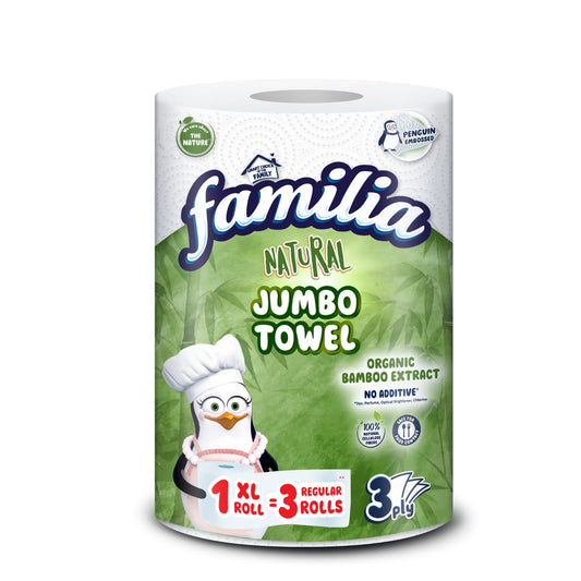 Ręcznik papierowy kuchenny Familia Natural Jumbo Towel XL