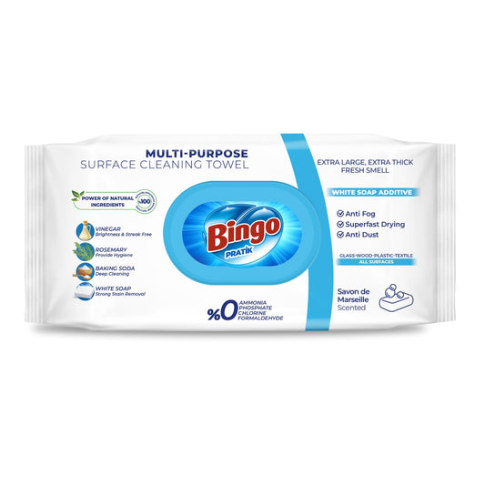 Chusteczki nawilżane BINGO 96 sztuk