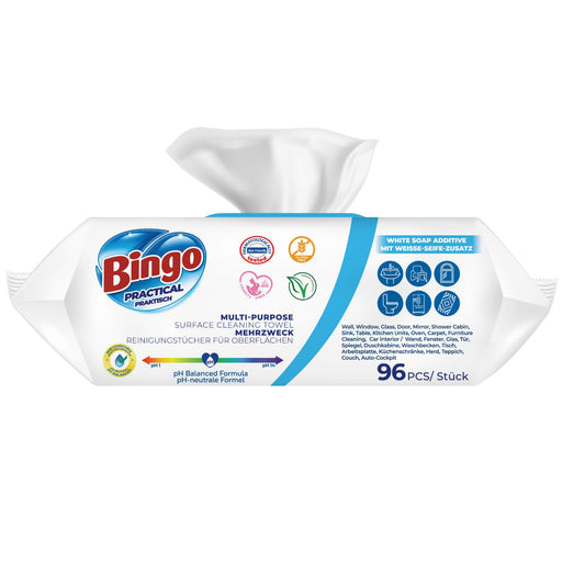 Chusteczki nawilżane BINGO 96 sztuk