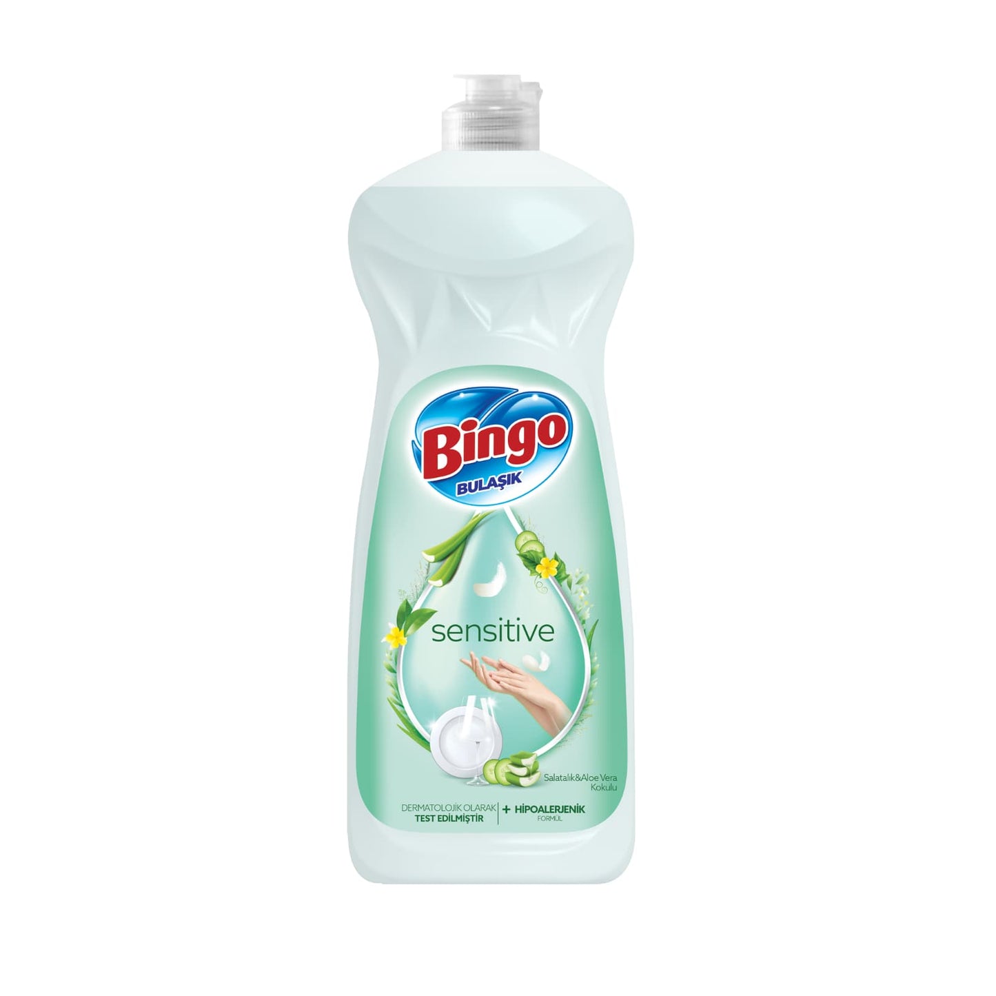 Płyn do mycia naczyń BINGO Ogórek i Aloes 650ml